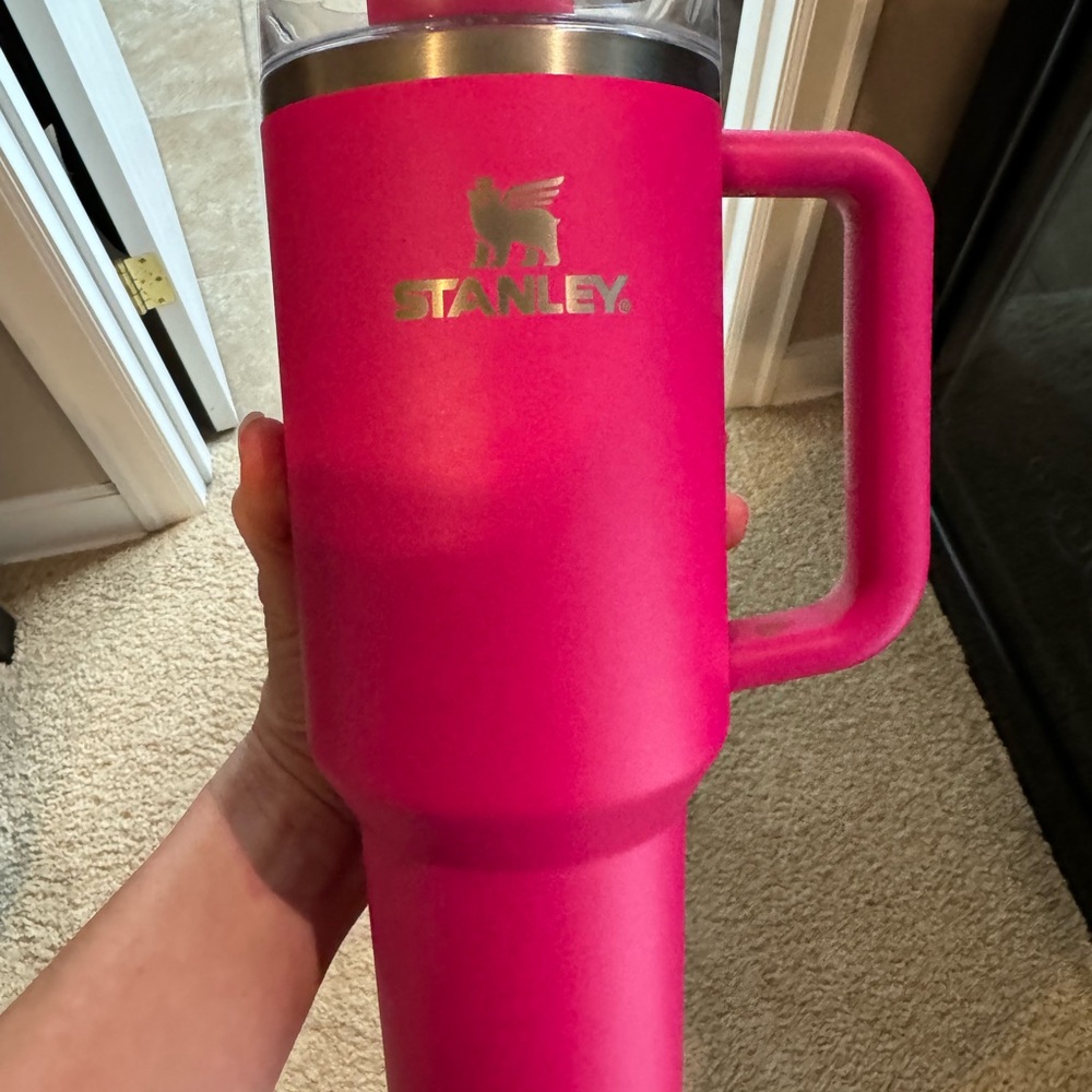 40 oz hot pink Stanley Cup